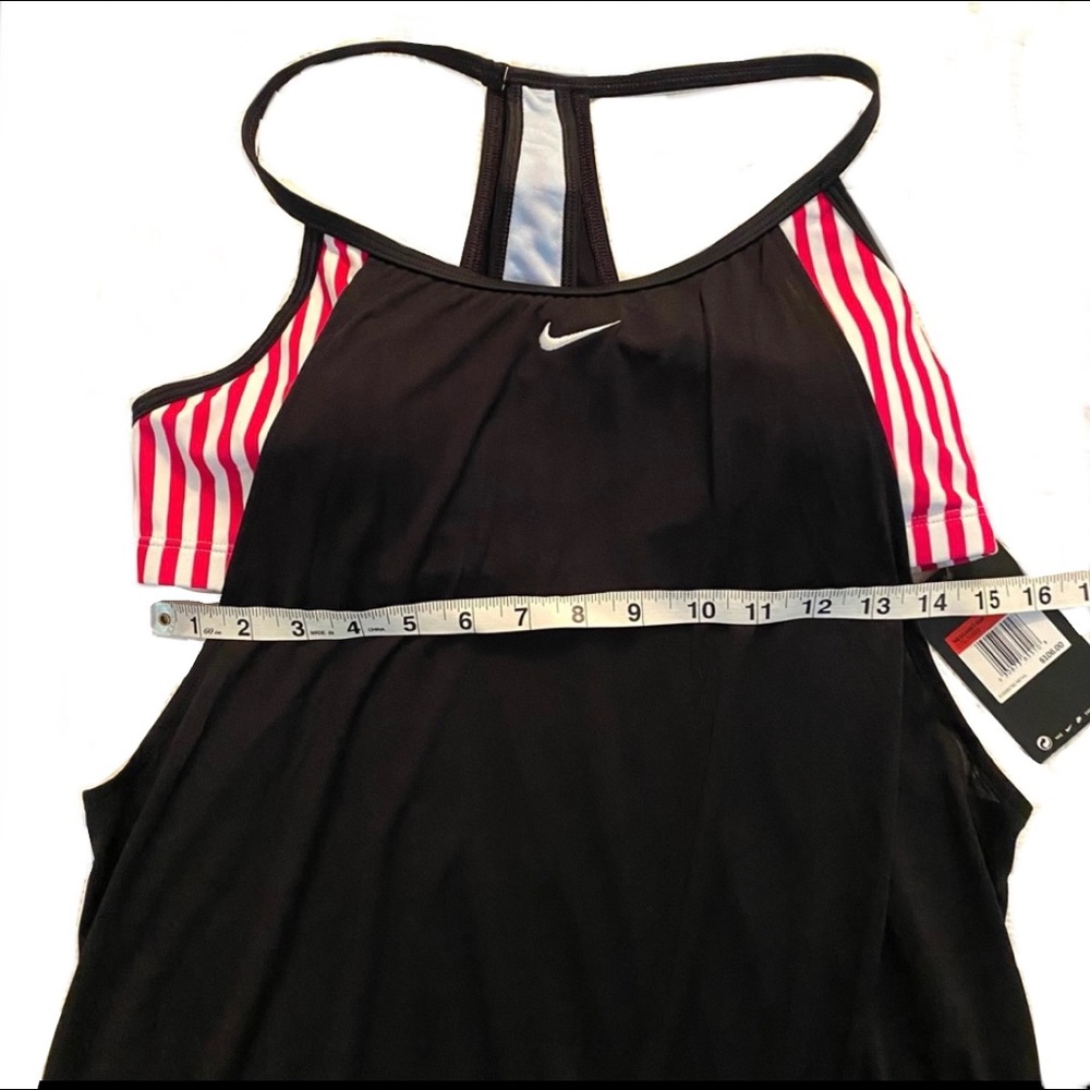 Last 1-NIKE Tankini Swimsuit Pink & White 🌺 - Picture 5 of 15